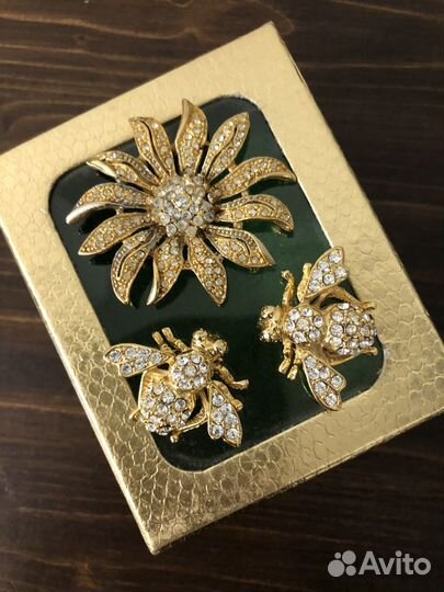 Винтажные броши - украшения Винтаж