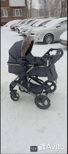 Коляска 2 в 1 бу luxmom