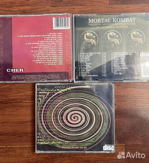 11 CD дисков, 3 MP3