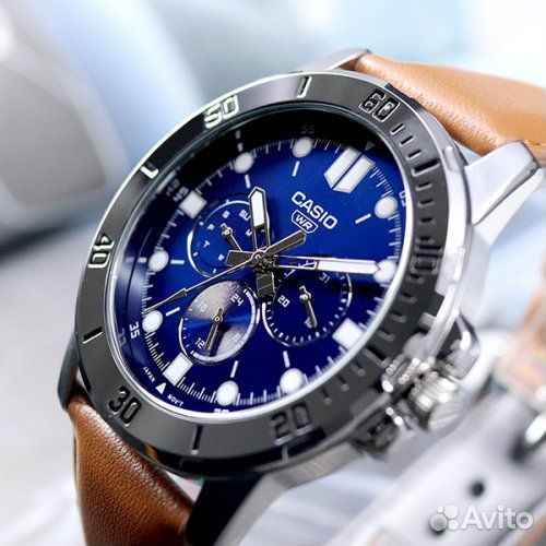 Новые мужские часы Casio MTP-VD300L-2E