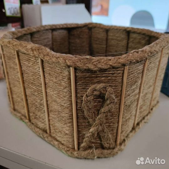 Лукошко ручной работы