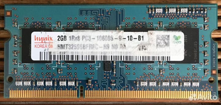 Sodimm (для Ноутбуков) DDR, DDR2, DDR3