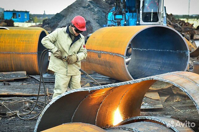 Газорезчик. Резка металла. Автоген