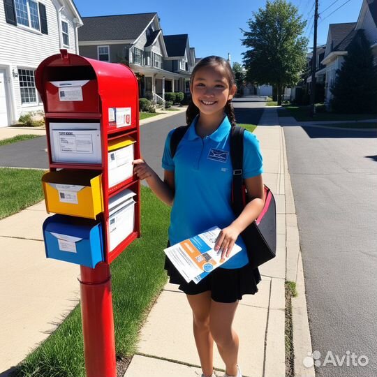 Промоутер раздача листовок с 14 лет