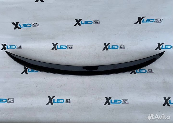 Спойлер Mercedes W213 AMG чёрный глянец