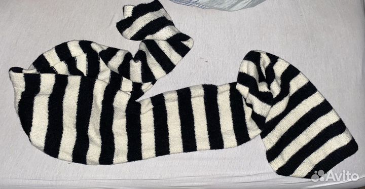 Шарф в полоску