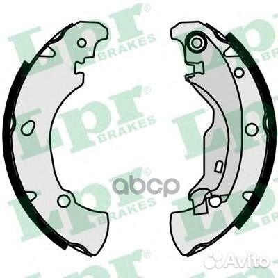 Колодки торм. барабанные 07160 Lpr