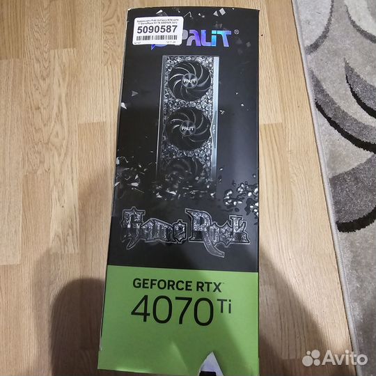 Palit rtx 4070ti gamerock 12 gb