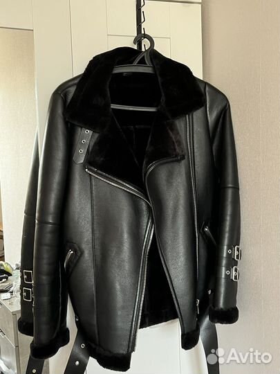 Дубленка натуральная женская короткая