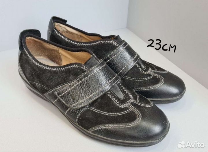 Туфли кроссовки кожа 36р