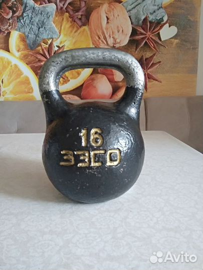 Гиря советская 16 кг
