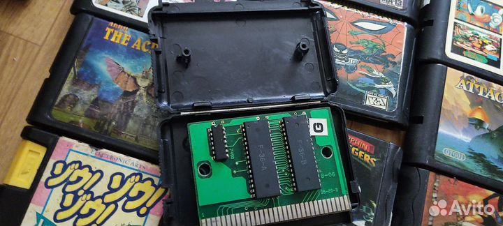 Картриджи Sega Mega Drive