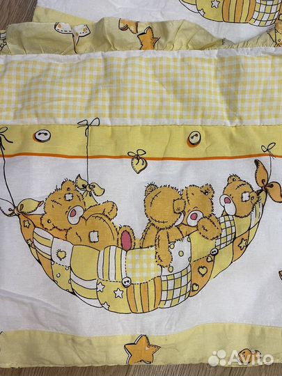 Бортики в детскую кроватку