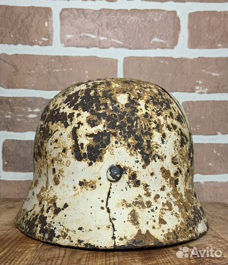 Каска шлем м-35, зимний камо