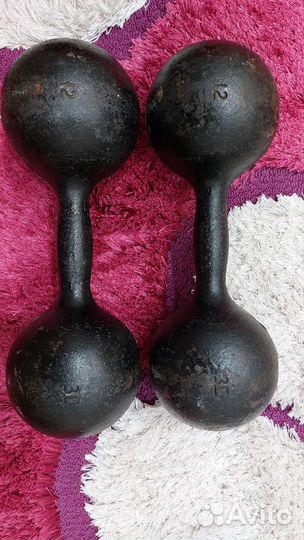 Гантели СССР 12 кг