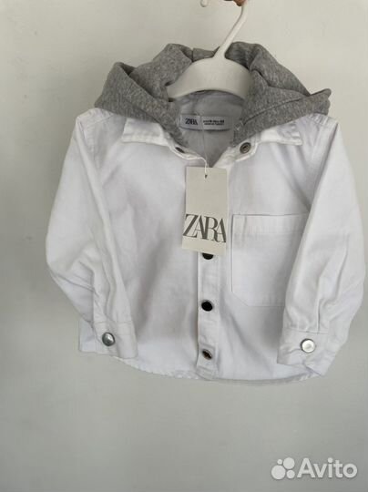 Джинсовая рубашка Zara