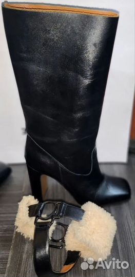 Полу сапоги женские