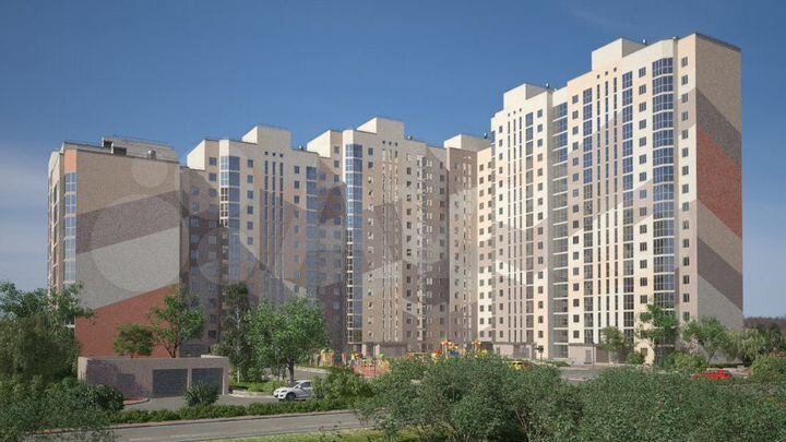 2-к. квартира, 82,3 м², 1/18 эт.