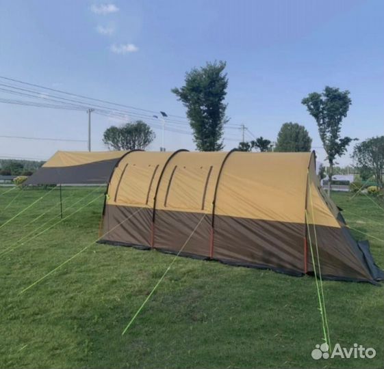 8-местная палатка с тамбуром mircamping 1800-8