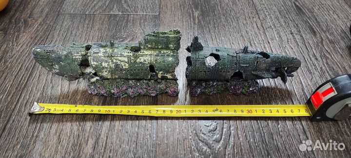 Декорации, свет, грунт для аквариума