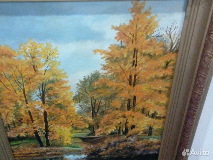 Картина маслом пейзаж