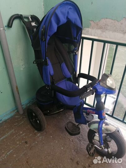 Детский трехколесный велосипед бу