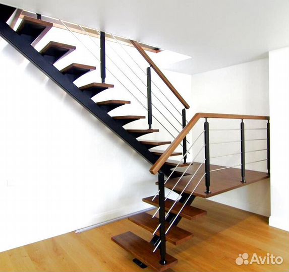 Лестница для загородного дома