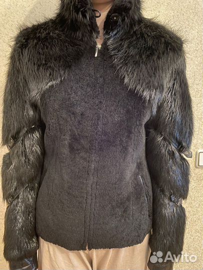 Дубленка натуральная женская короткая