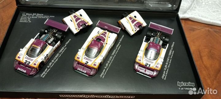 Модели jaguar XJR-9 1988 Le Mans Special Set