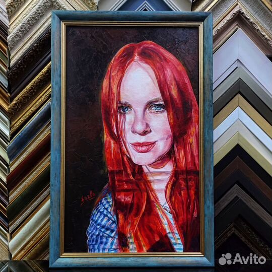 Портрет по фото на заказ маслом