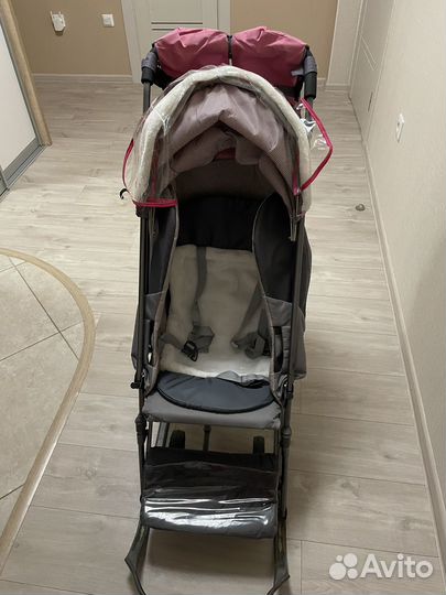 Санки коляска ника galaxy