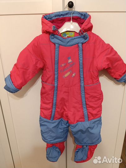 Комбинезон демисезонный для девочки 74