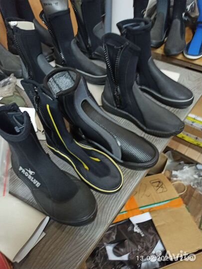 Носки и Боты для дайвингаю