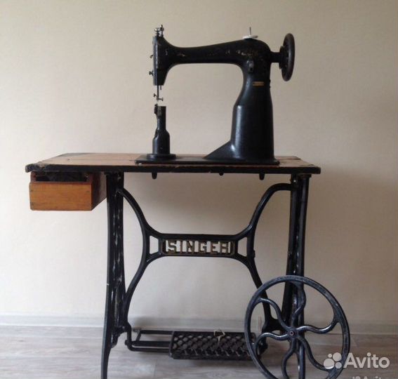 Швейная машина Singer колонковая 34к6 1900год