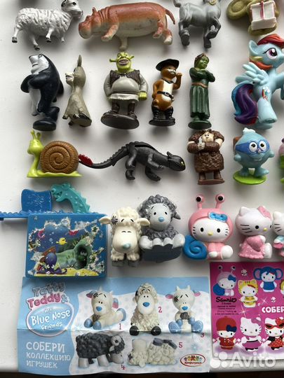 Не киндеры фигурки хелло китти, чупа чупс и др