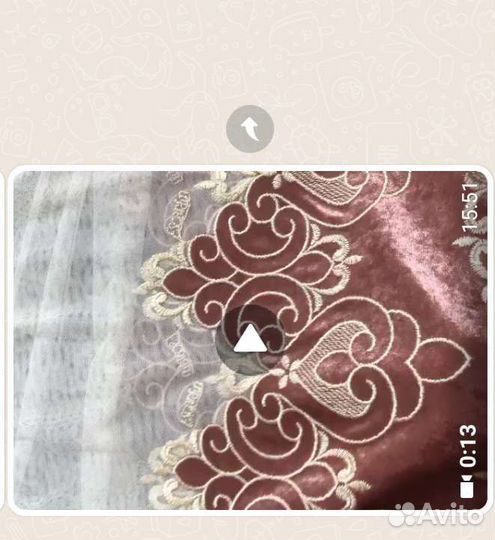 Шторы и тюль бу