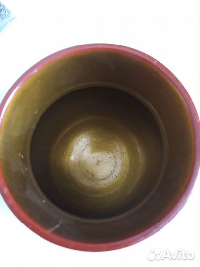 Ваза хохломская роспись