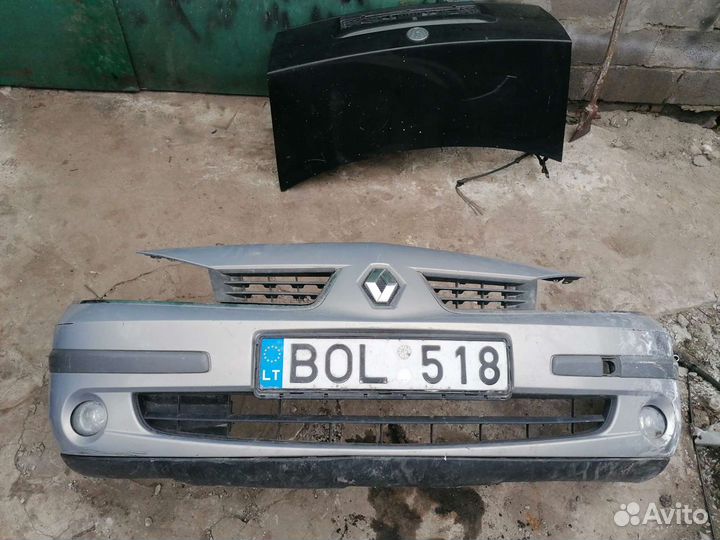 Передний бампер рено лагуна 2 рестайлинг