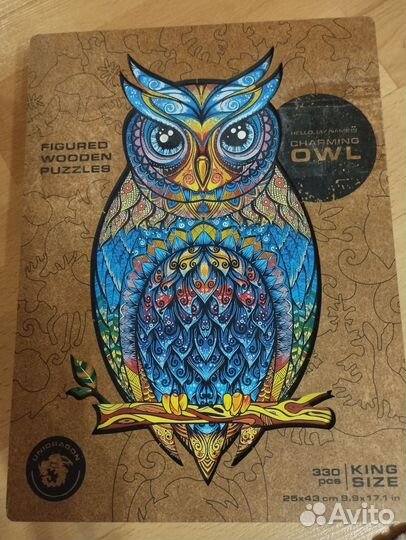 Пазлы деревянные 