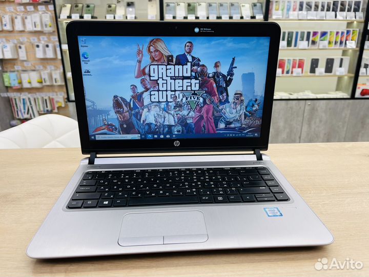 Ноутбук HP i3-6100/8gb/120SSD/500HDD