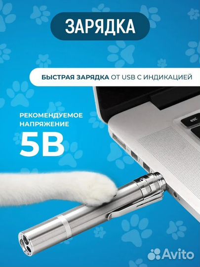 Лазерная указка для кошек и собак (оптом)