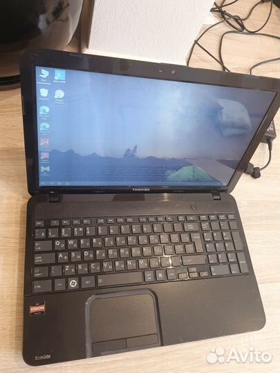 Toshiba L850D, 4х ядерный, SSD+HDD