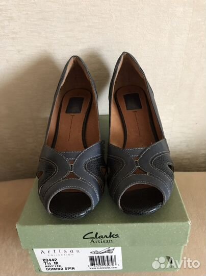 Туфли Clarks (Англия), 37-38 размер, новые