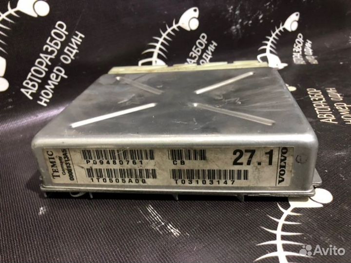 Блок управления АКПП Volvo S60 2.5L B5254T2 2003