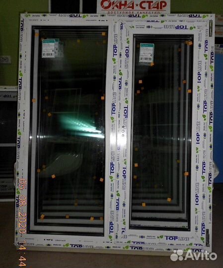 Готовые окна 100х120 мм
