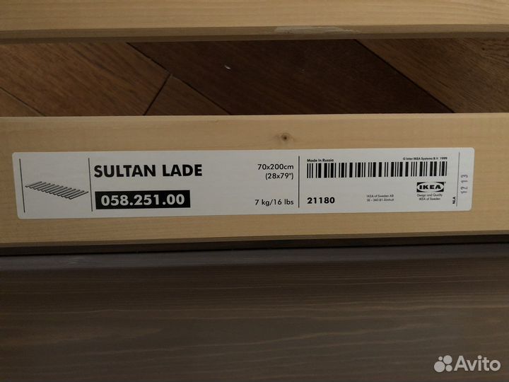 Кровать с матрасом IKEA