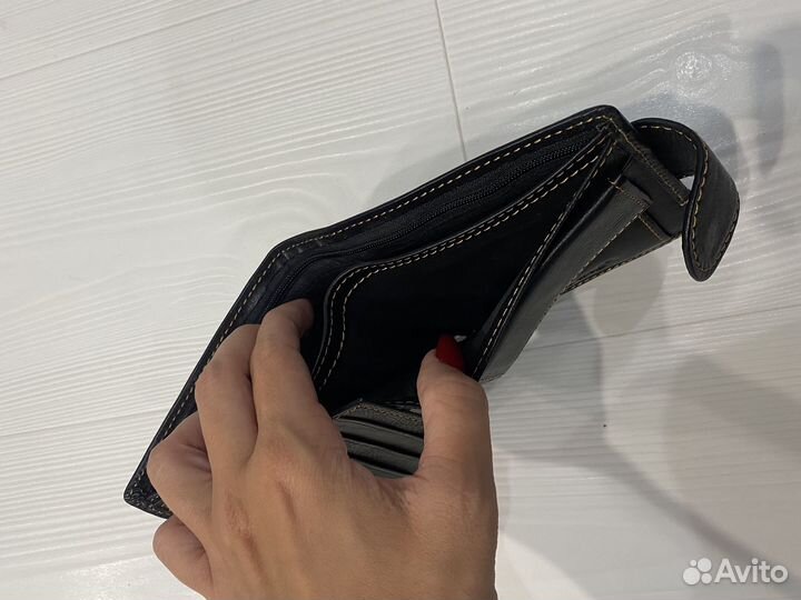 Кошелек steppe wolf кожаный