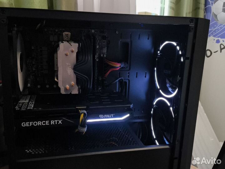 Игровой пк i5 12400f+RTX 4060ti