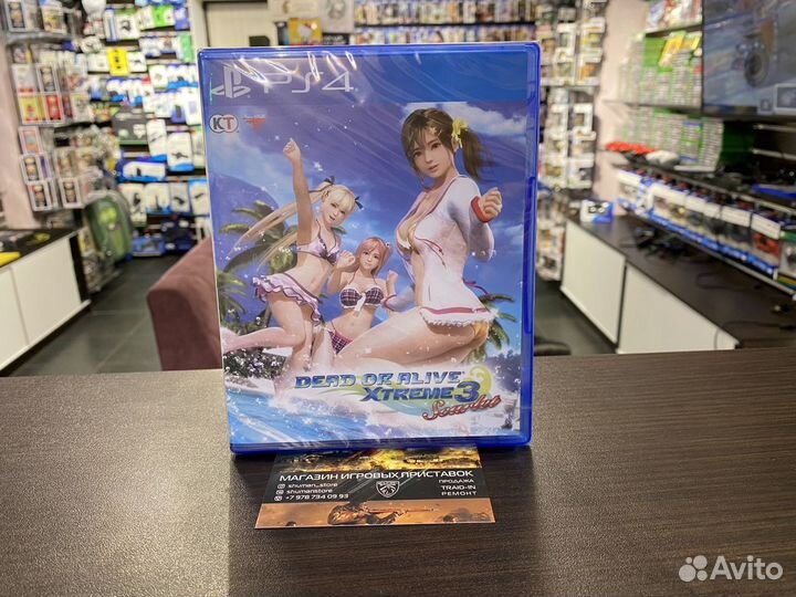 Dead or Alive Xtreme 3: Scarlet (PS4, английская в