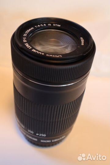Объектив Canon ef s 55 250mm IS STM